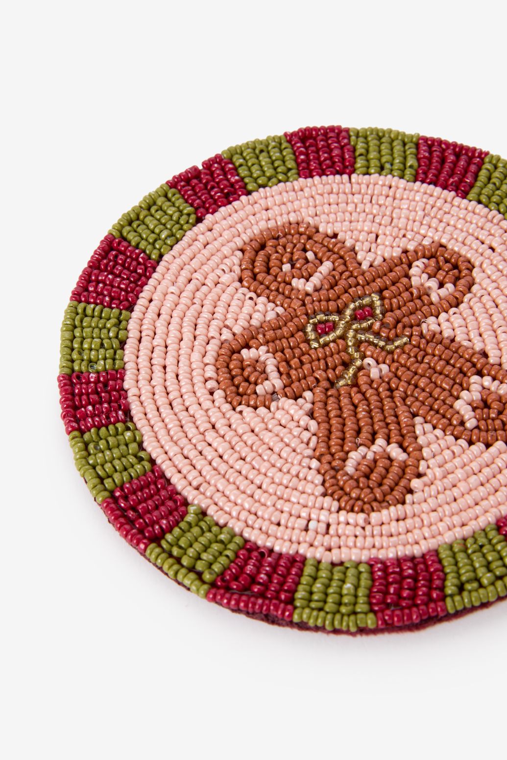 Dessous de plat bonhomme de pain d'épices - multicolore