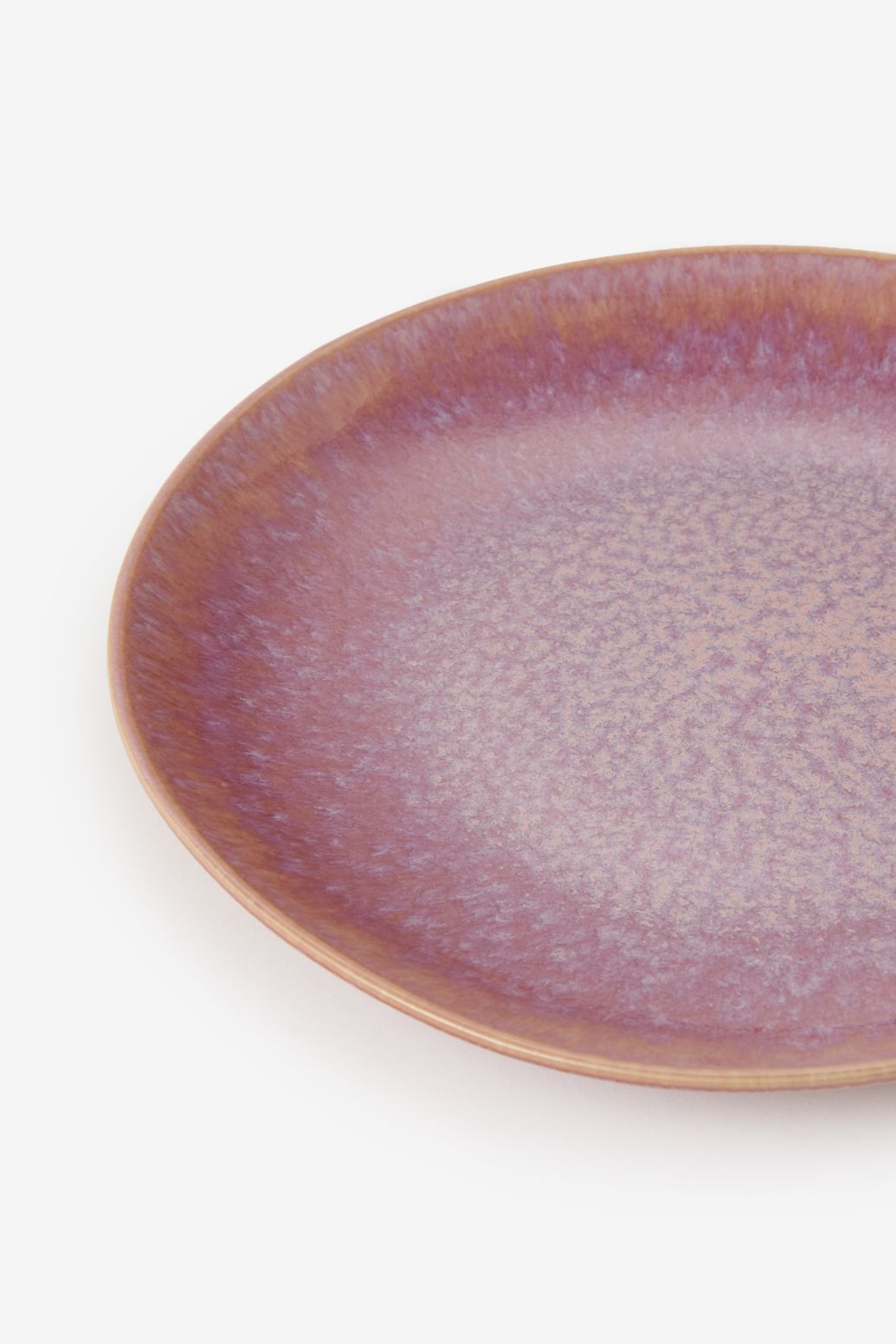 Assiettes petit-déjeuner - violet