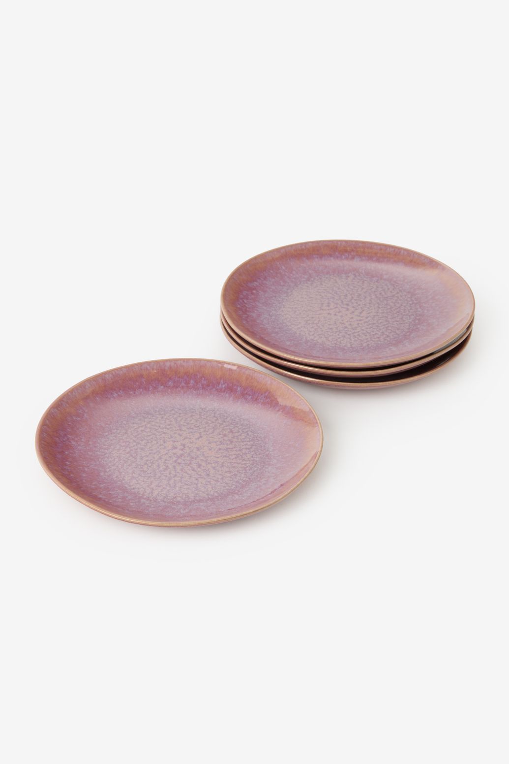 Assiettes petit-déjeuner - violet