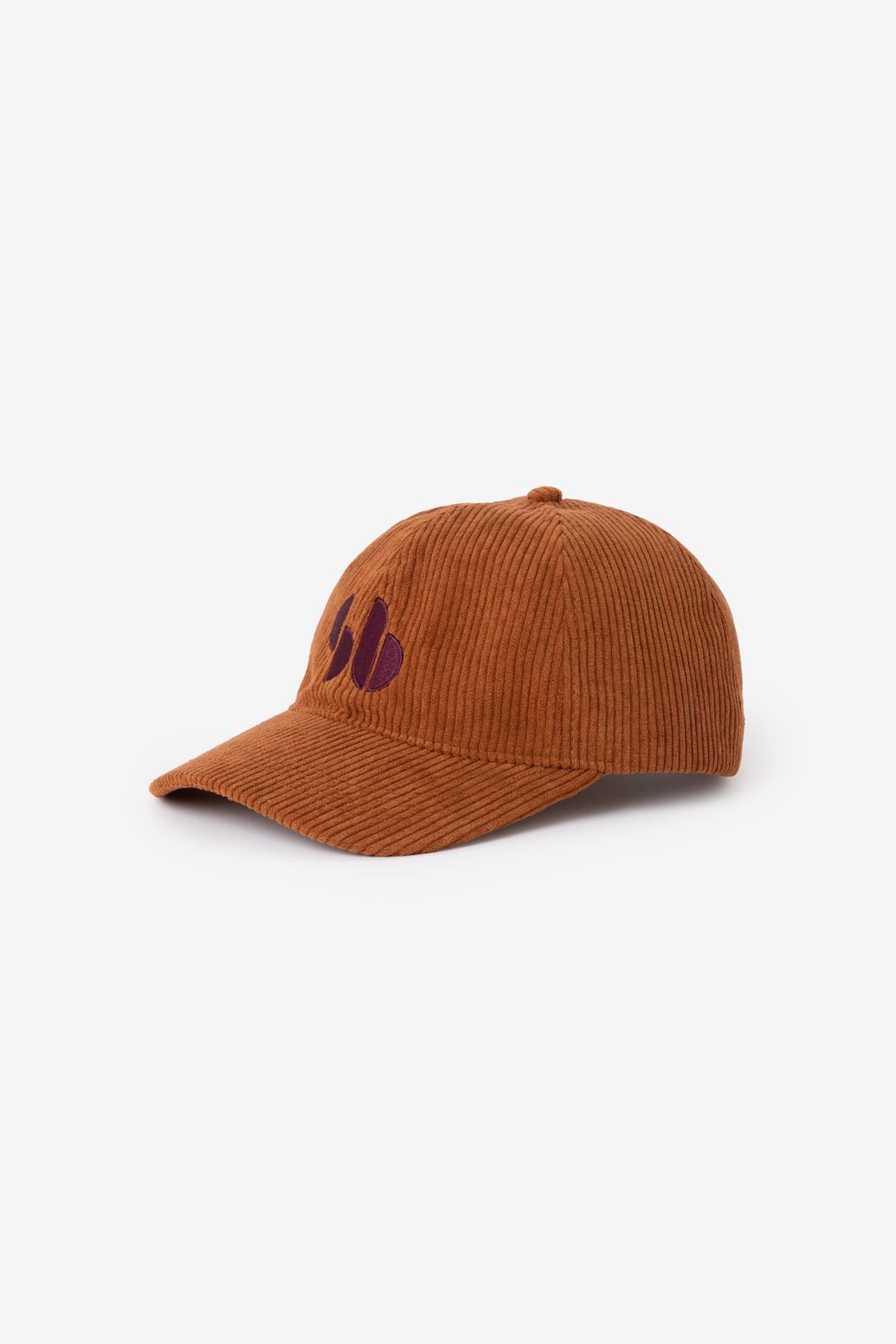 Casquette en velours côtelé - marron