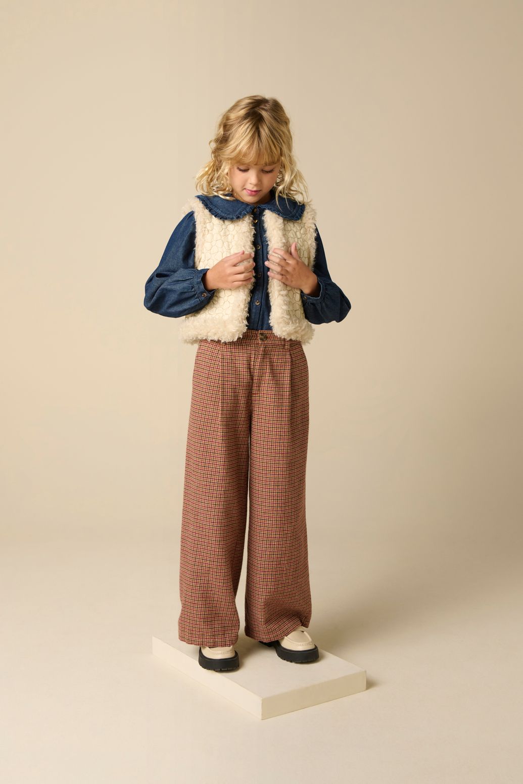 Blouse en jean - bleu foncé