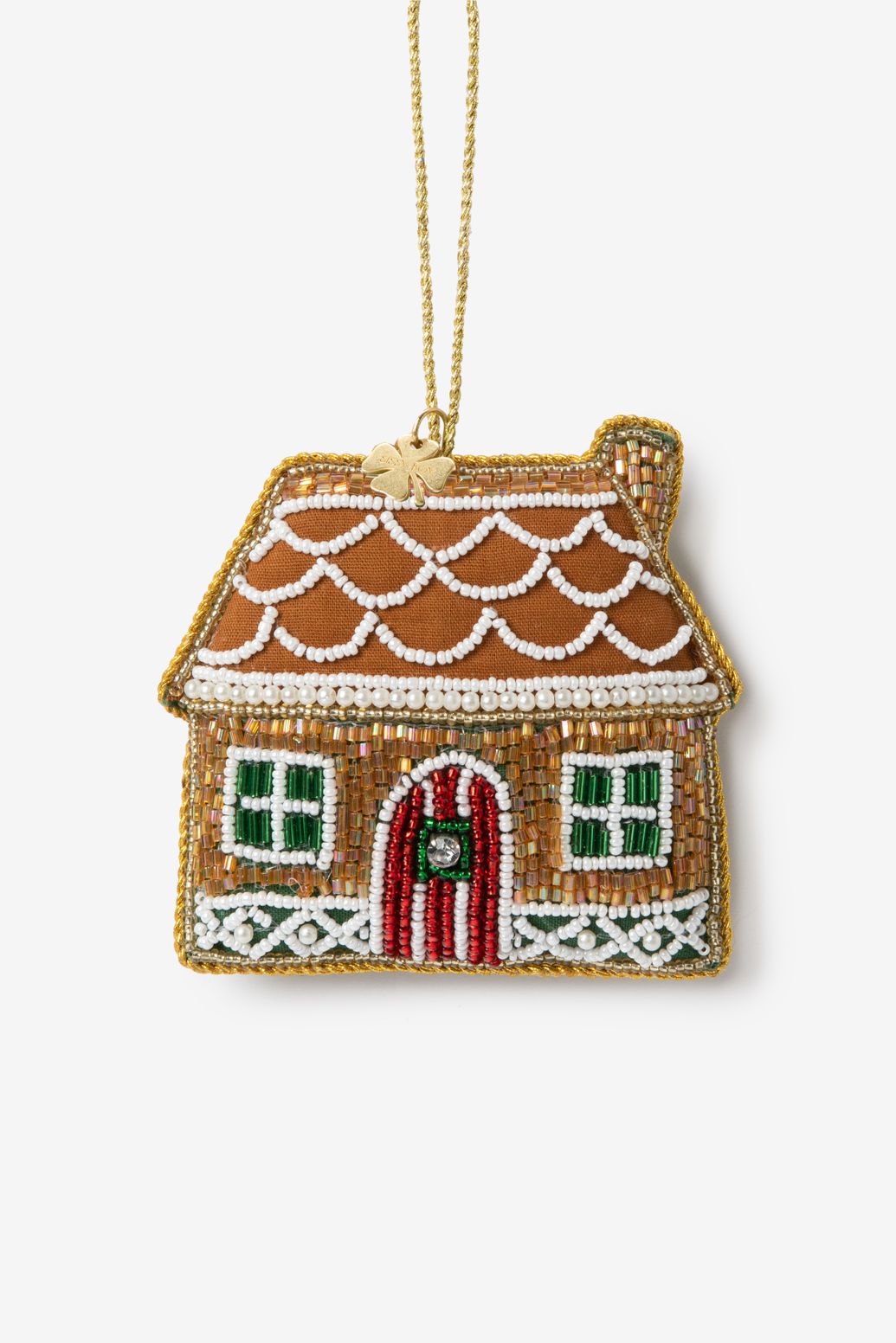 Suspension de Noël maison en pain d'épices - multicolore