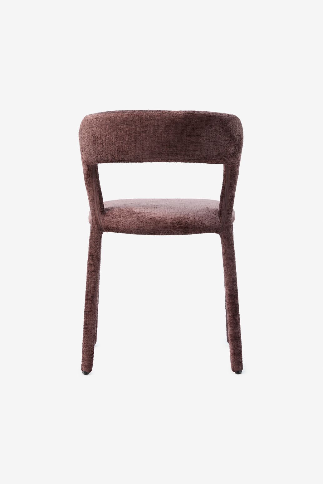 Esszimmerstühle aus Chenille - lila