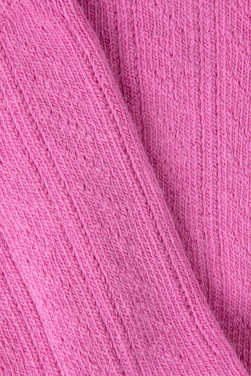 Roze sokken met ajour