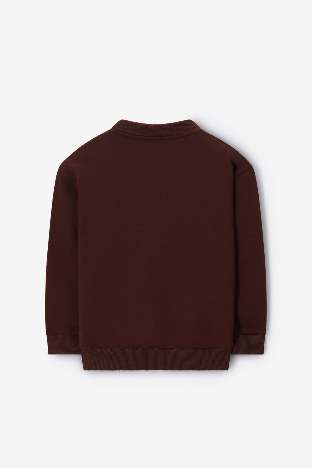 Gilet avec broderie - marron foncé
