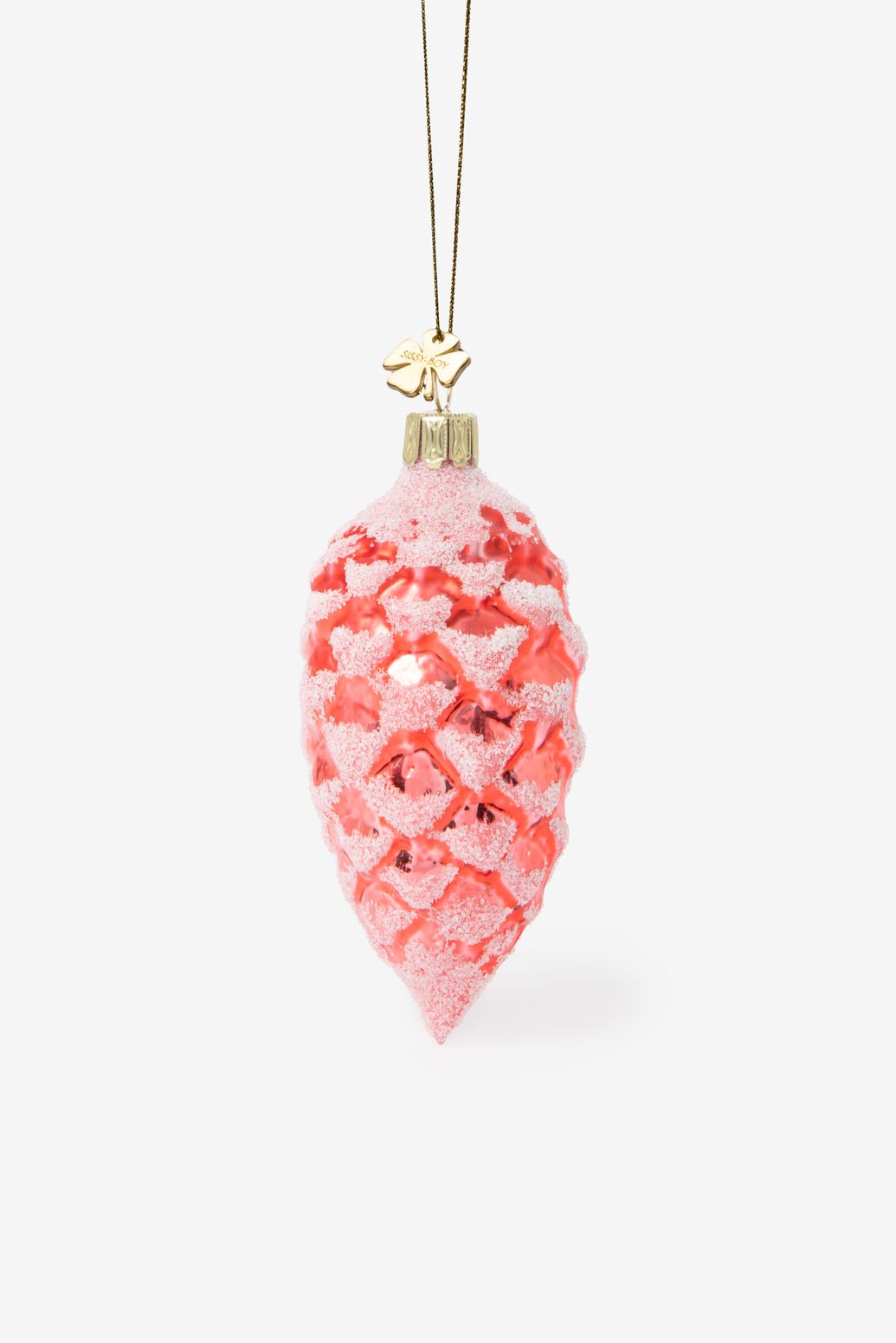 Kerst ornament dennenappel