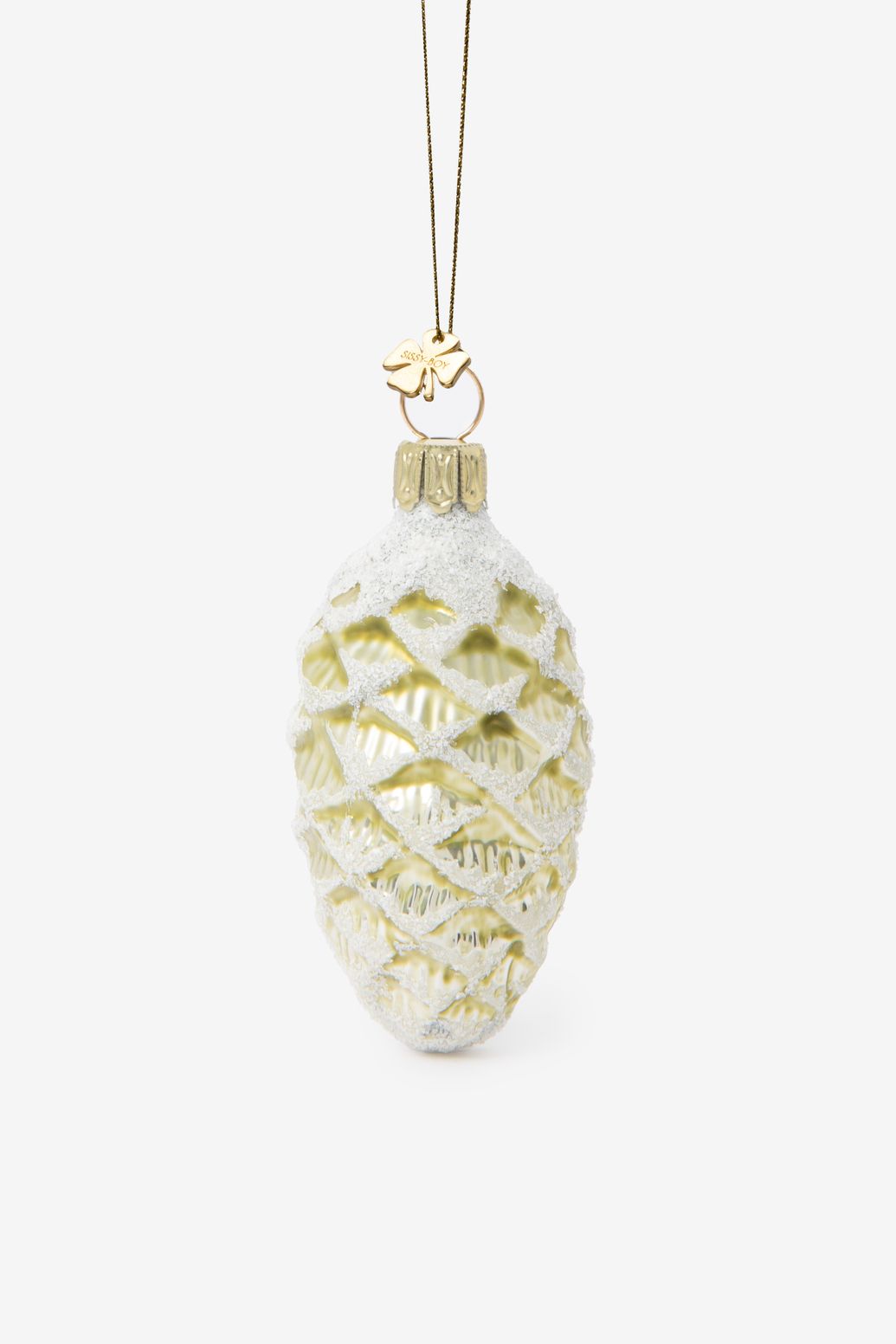 kerst ornament dennenappel