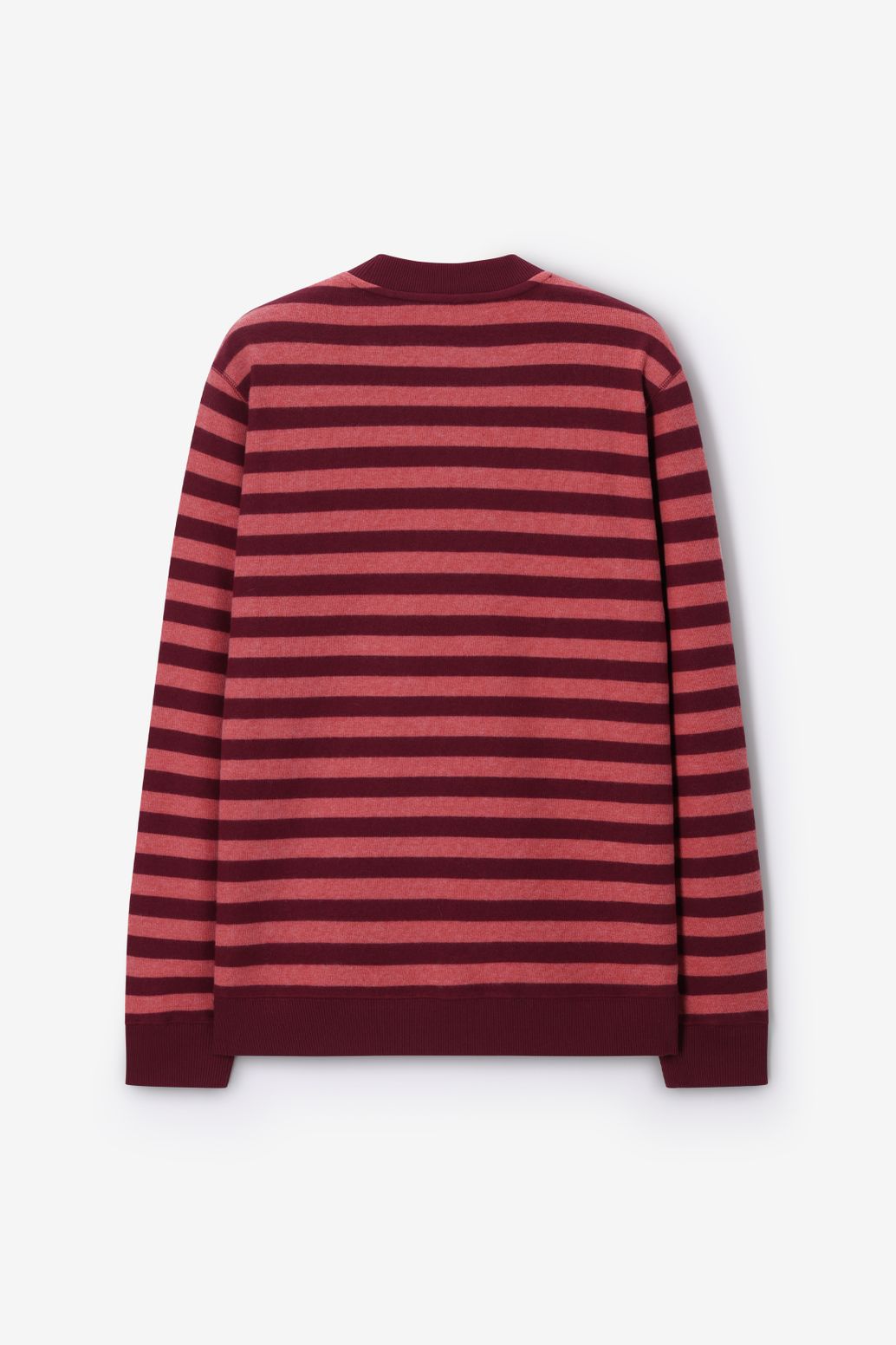 Rode gestreepte sweater