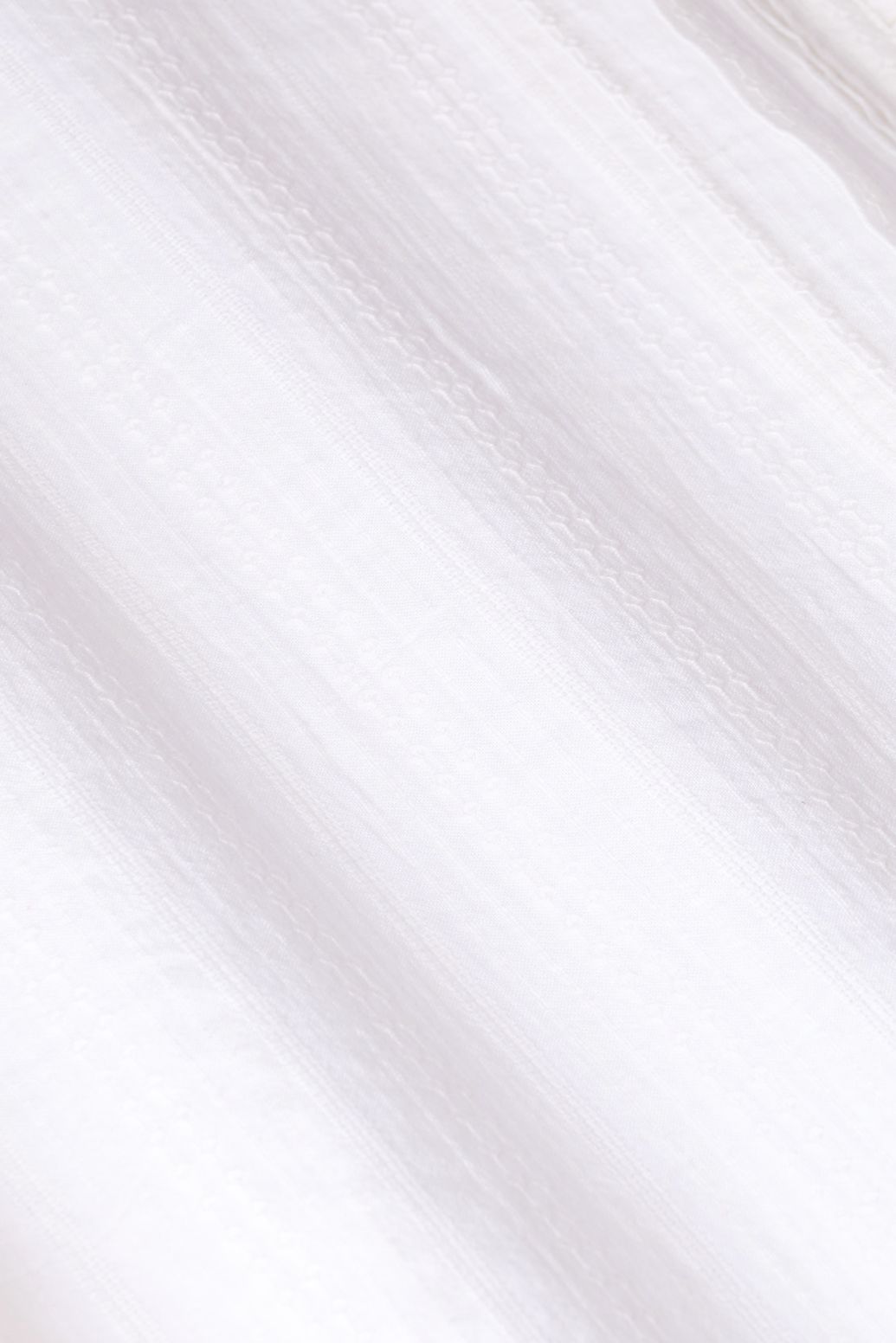 Blouse avec volants - blanc