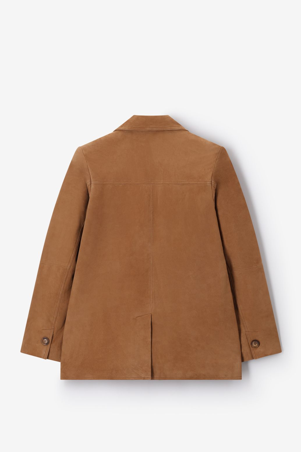 Lichtbruine suède blazer