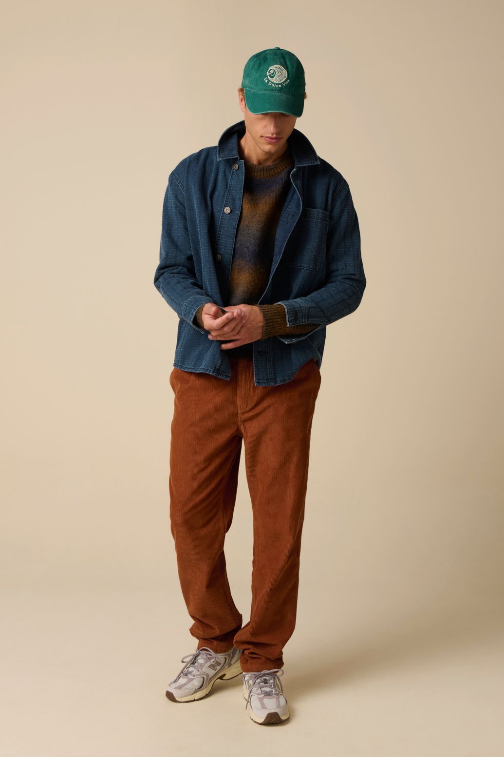 Denim-Shirt - dunkelblau
