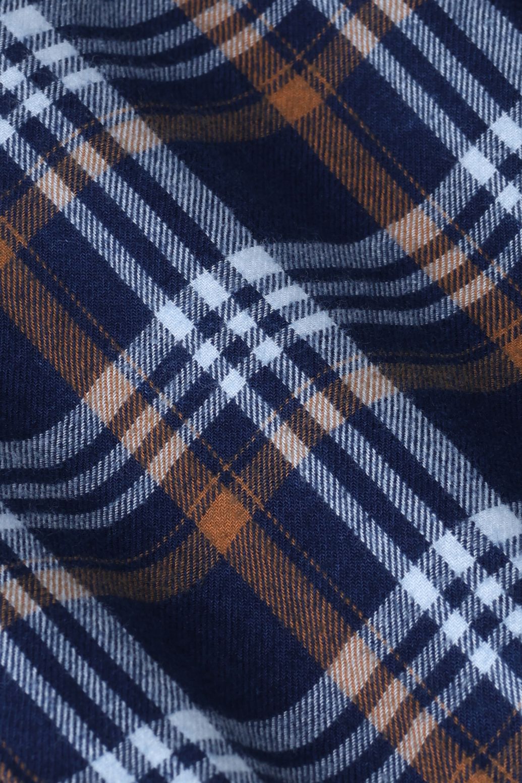 Blauw geruit overhemd