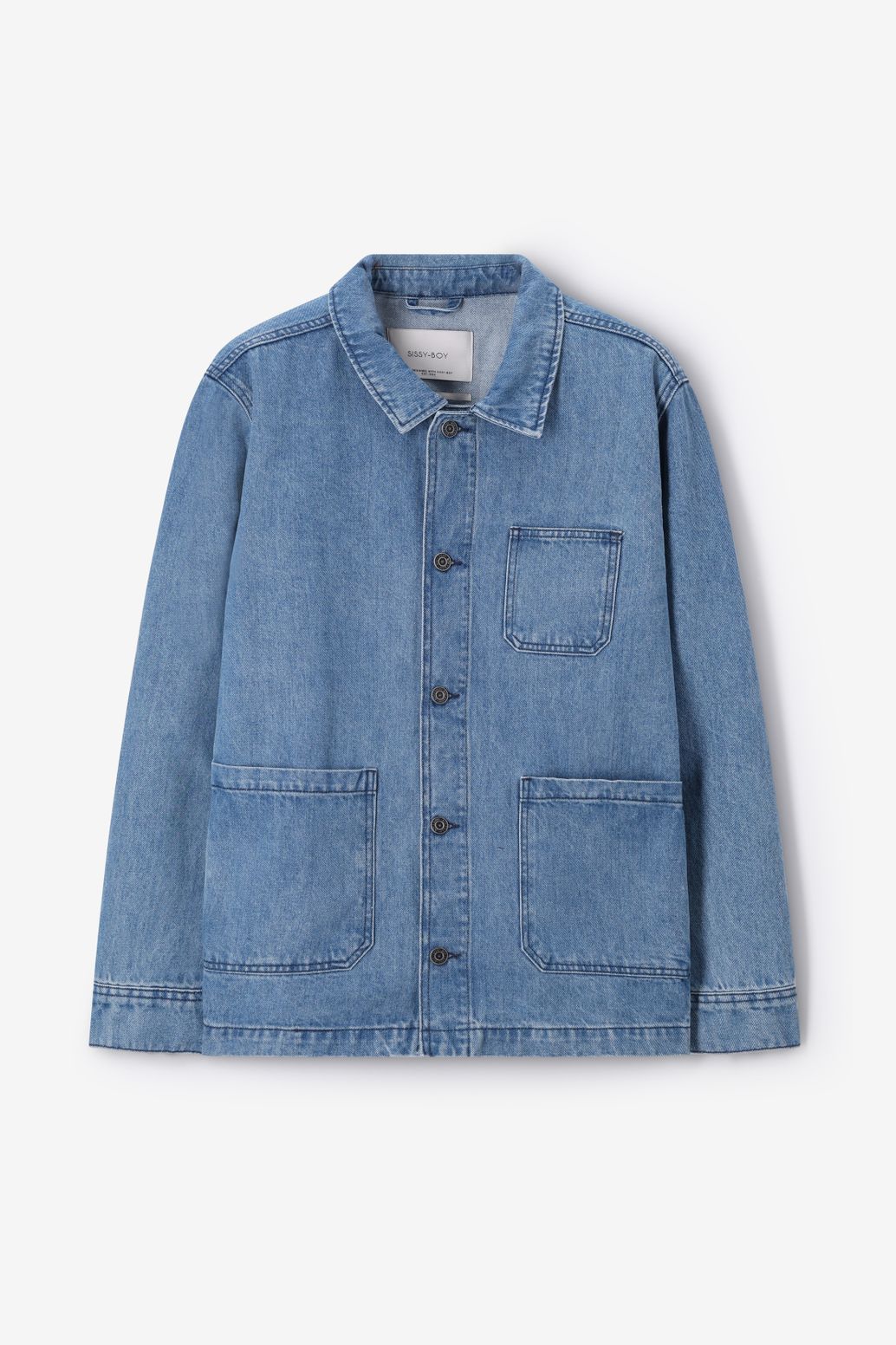 Veste en jean - bleu