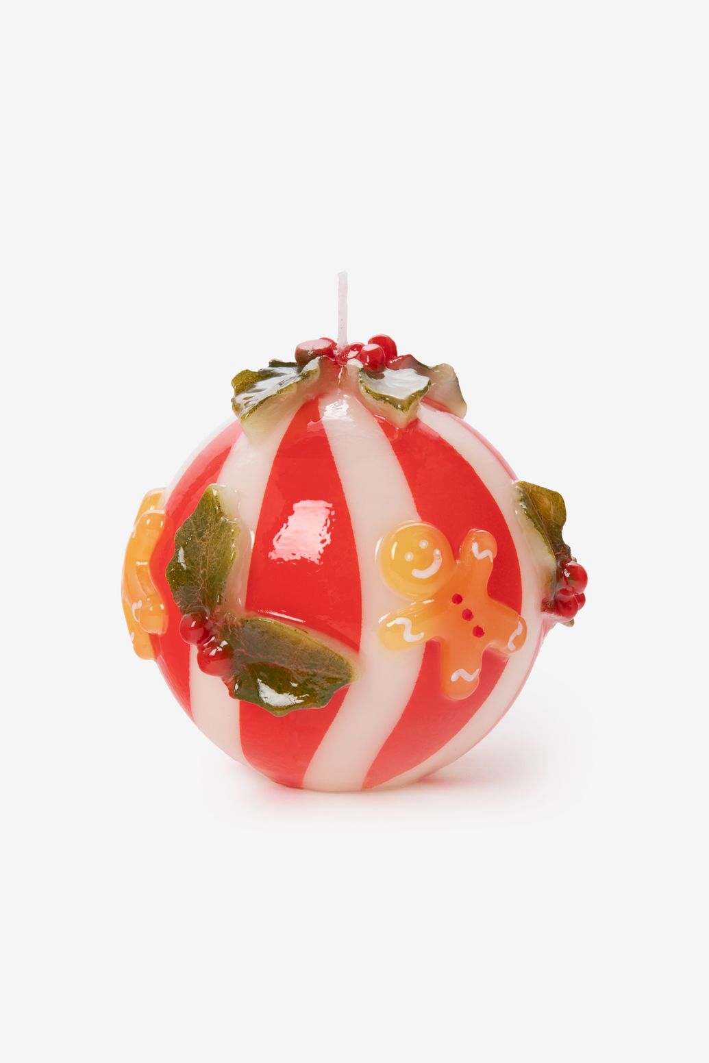 Rode kerstkaars