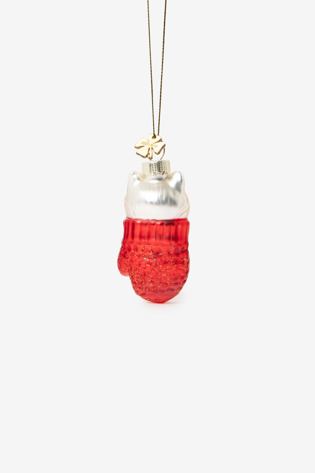 Kerst ornament kat