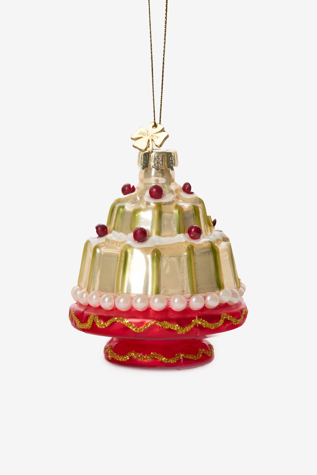 Ornement de Noël gâteau