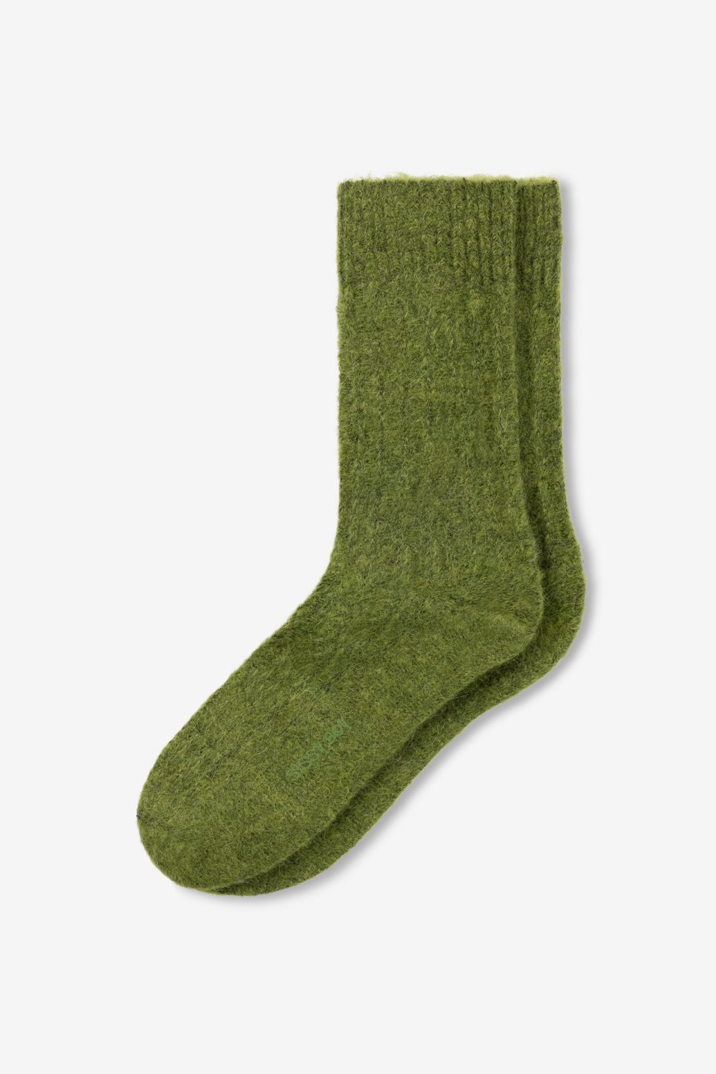 Chaussettes duveteuses - vert
