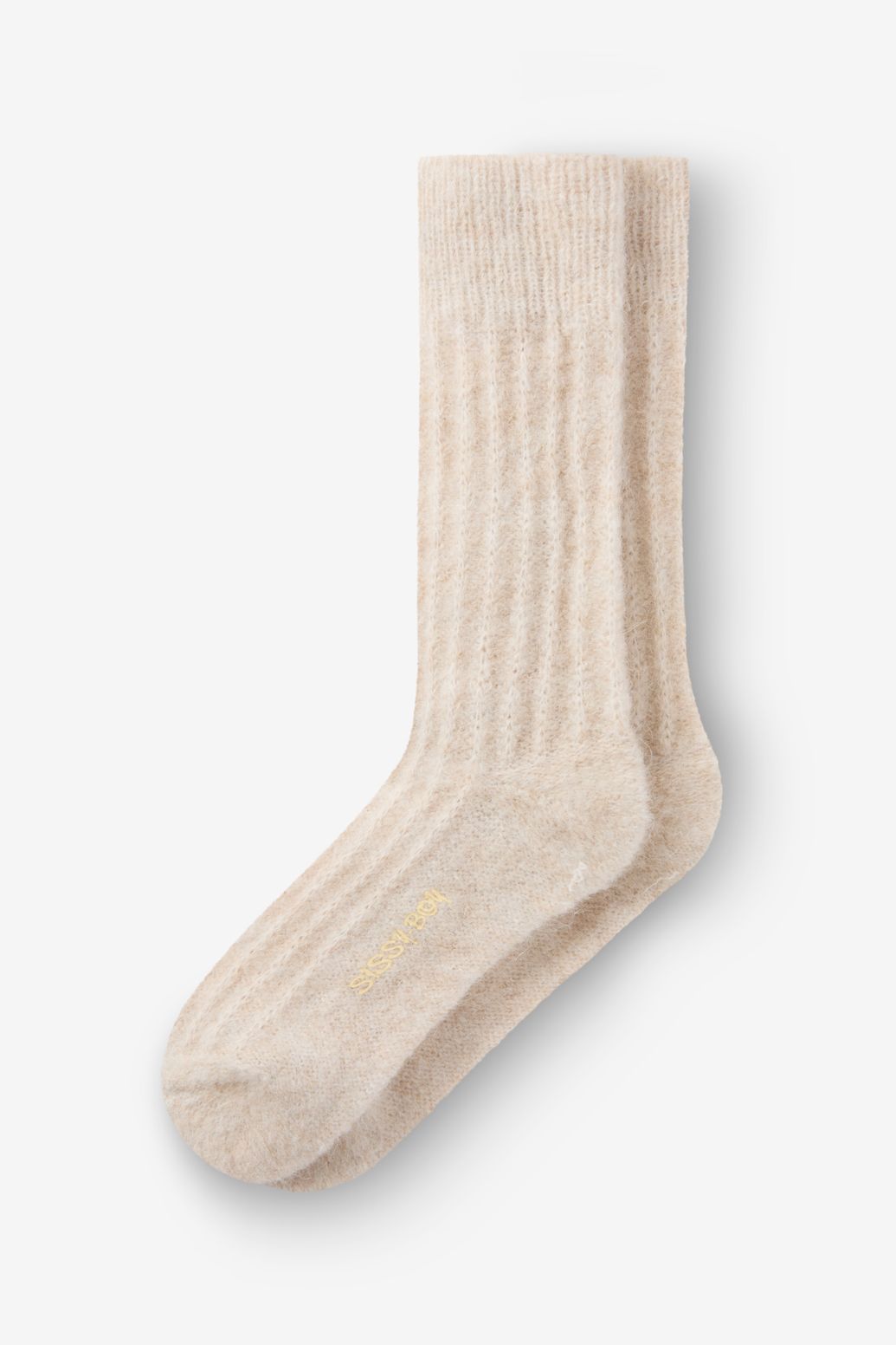 Flauschige Socken - beige