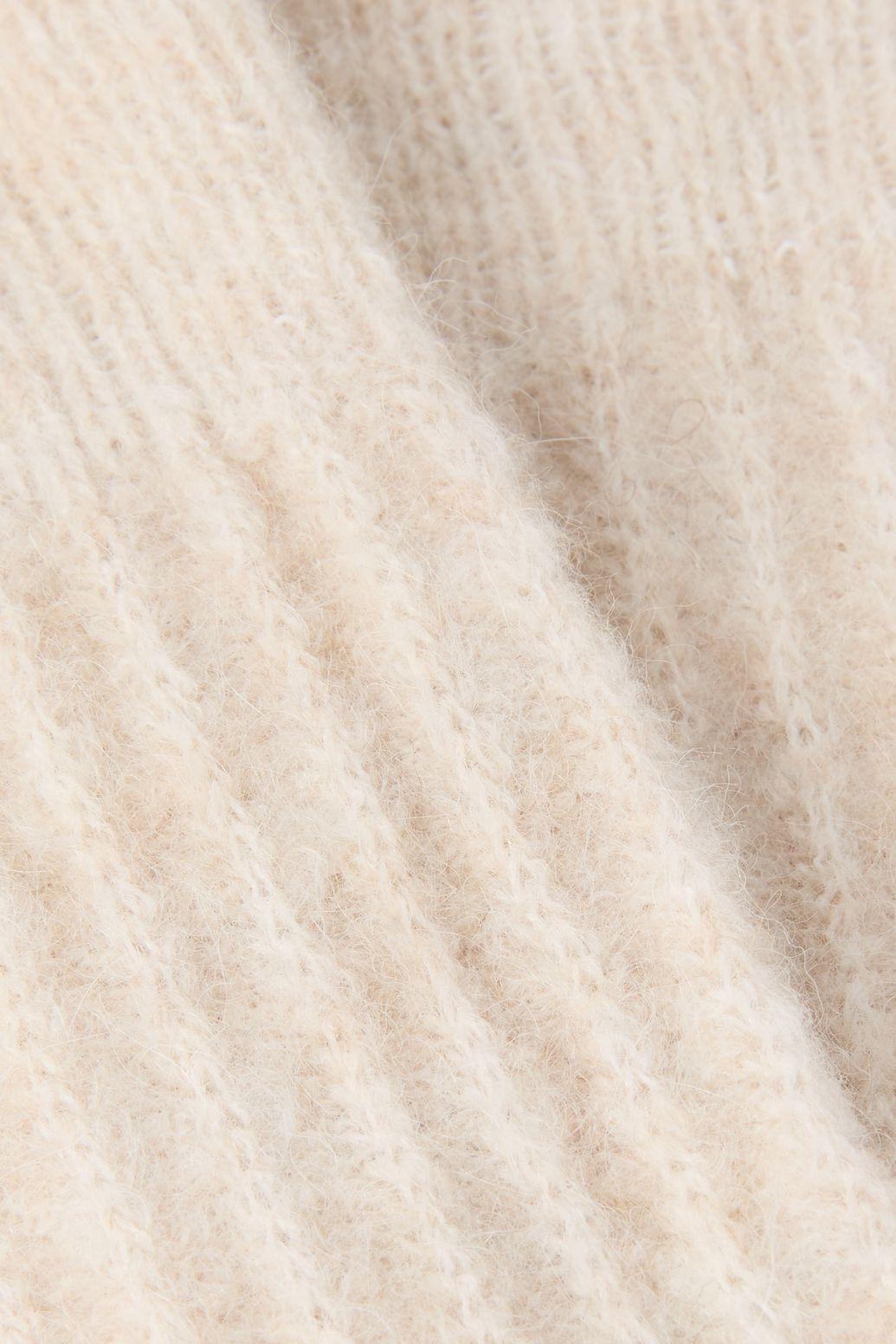 Chaussettes duveteuses - beige