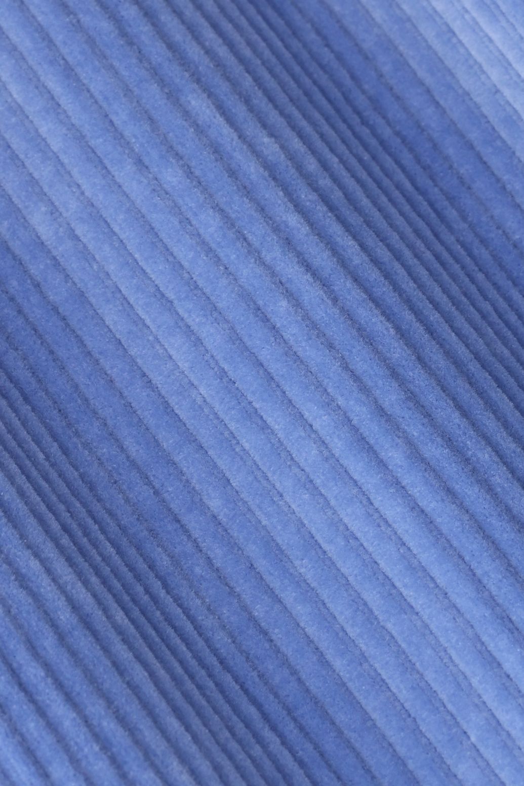 Blauwe velvet wide leg legging
