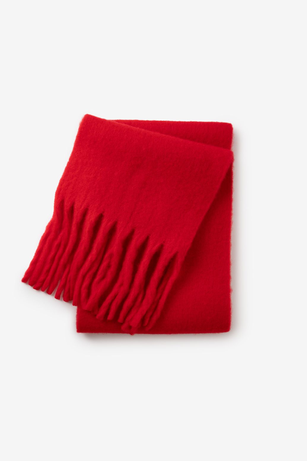 Wollschal - rot