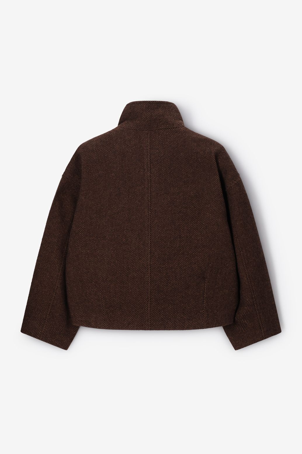 Veste en laine - marron foncé