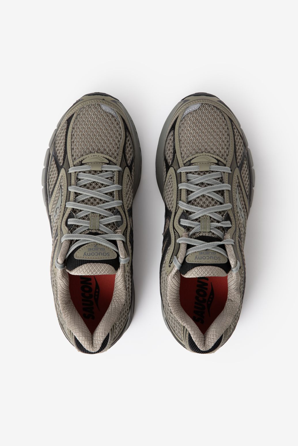 Saucony groene progrid guide 7 sneakers