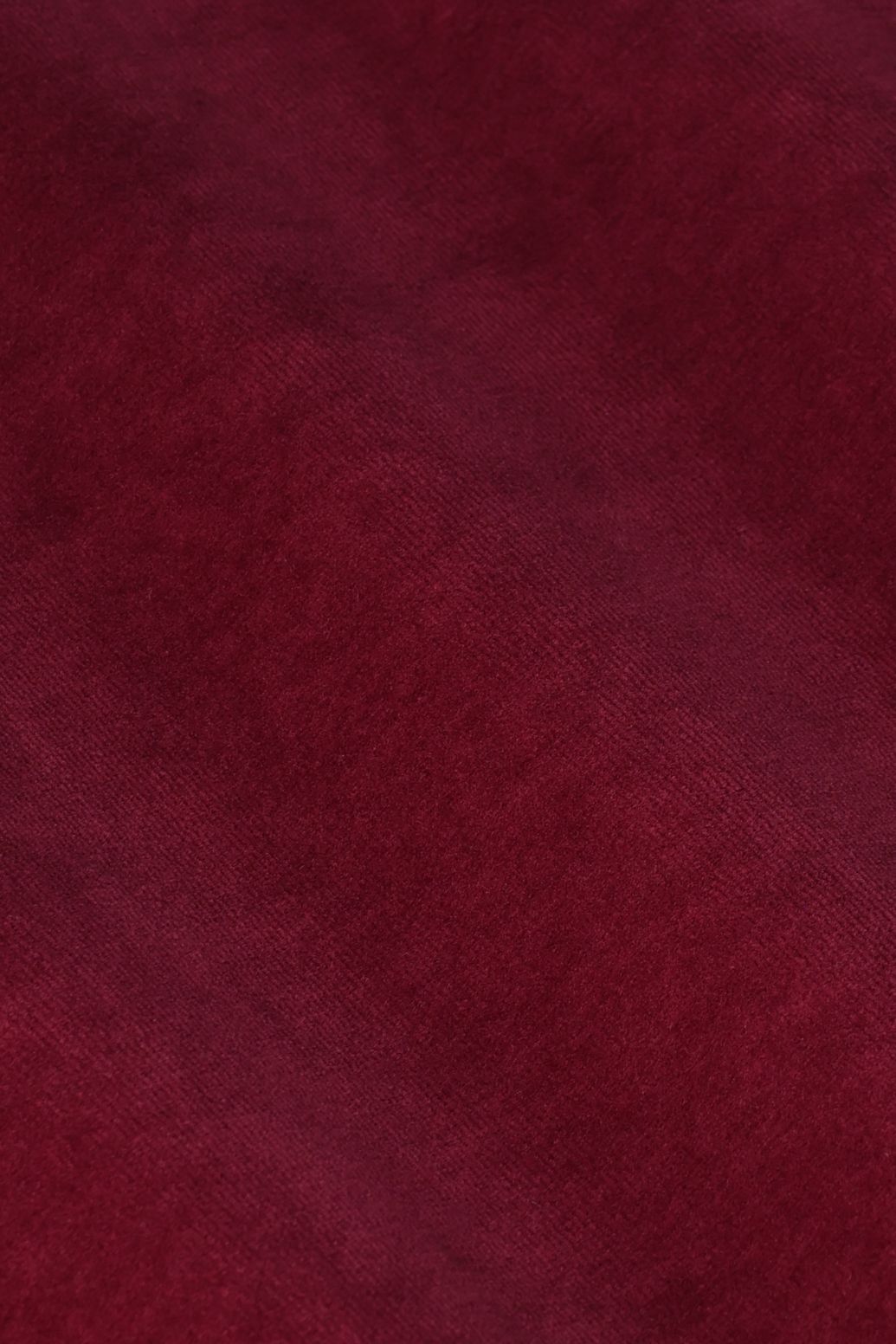 Sweat ample en velours - rouge foncé