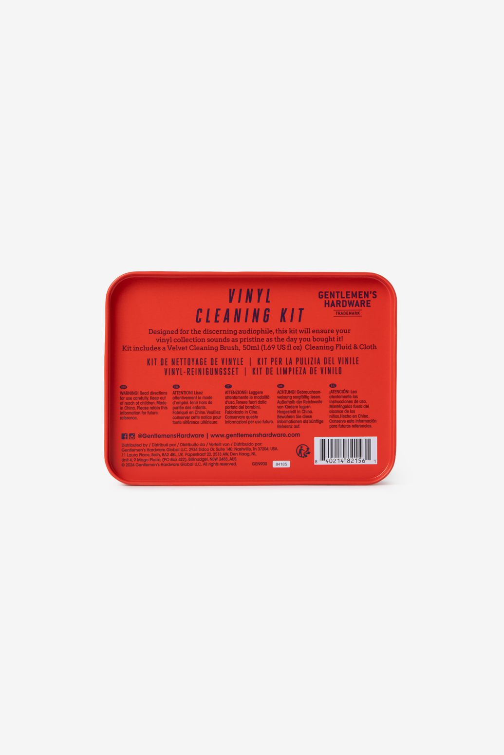 Gentlemens Hardware vinyl cleaning kit