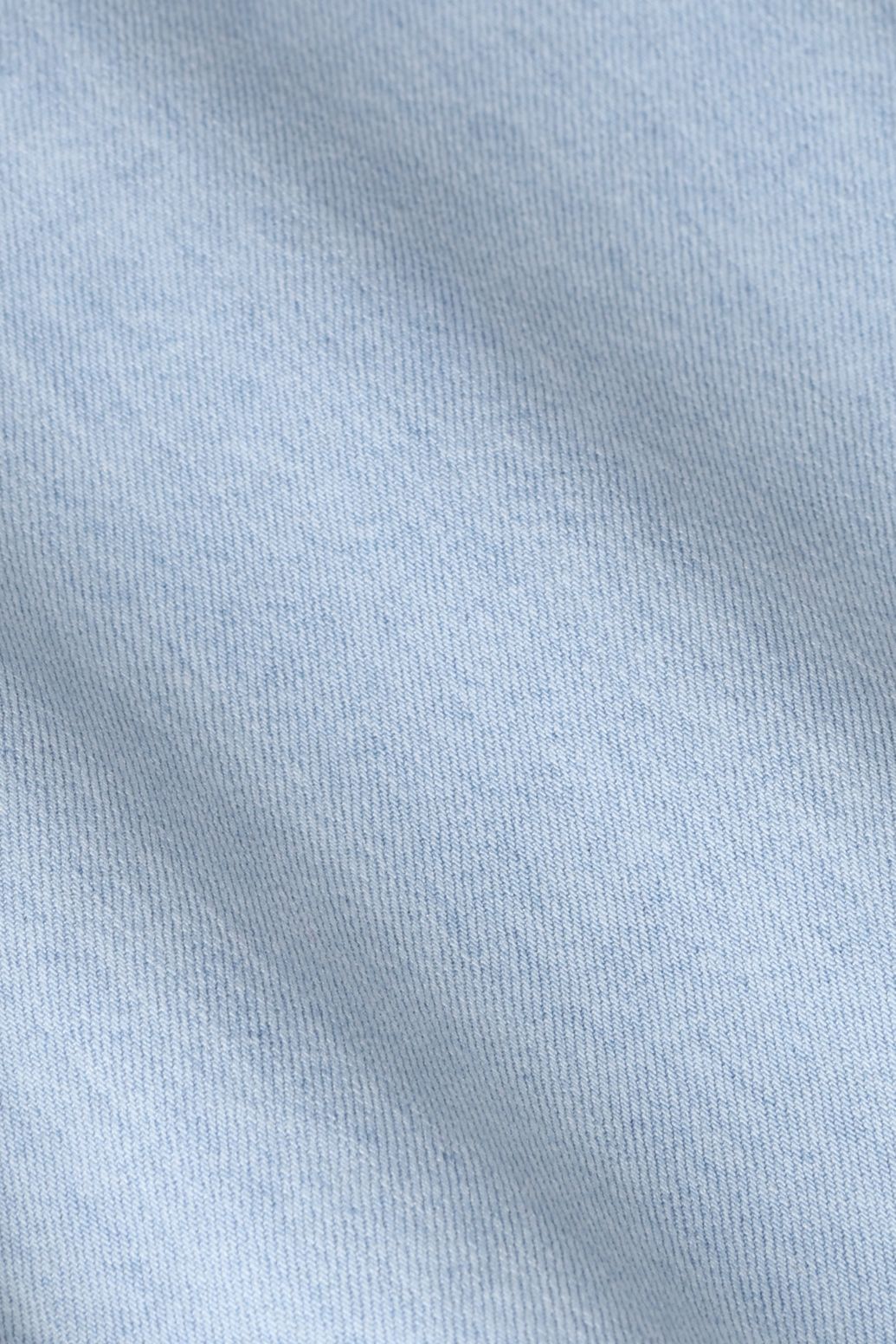 Blauwe denim blouse