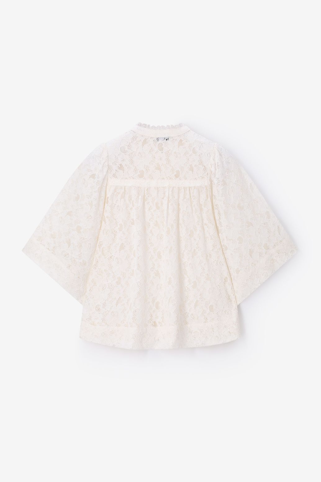Blouse en dentelle - blanc