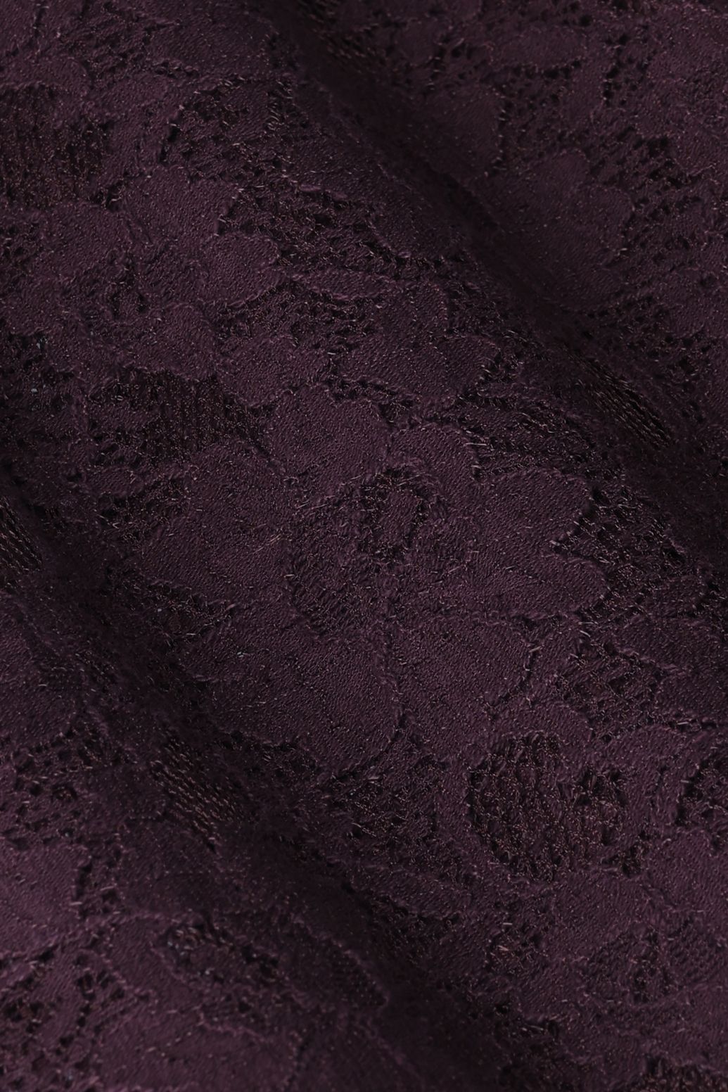 Blouse en dentelle - marron foncé