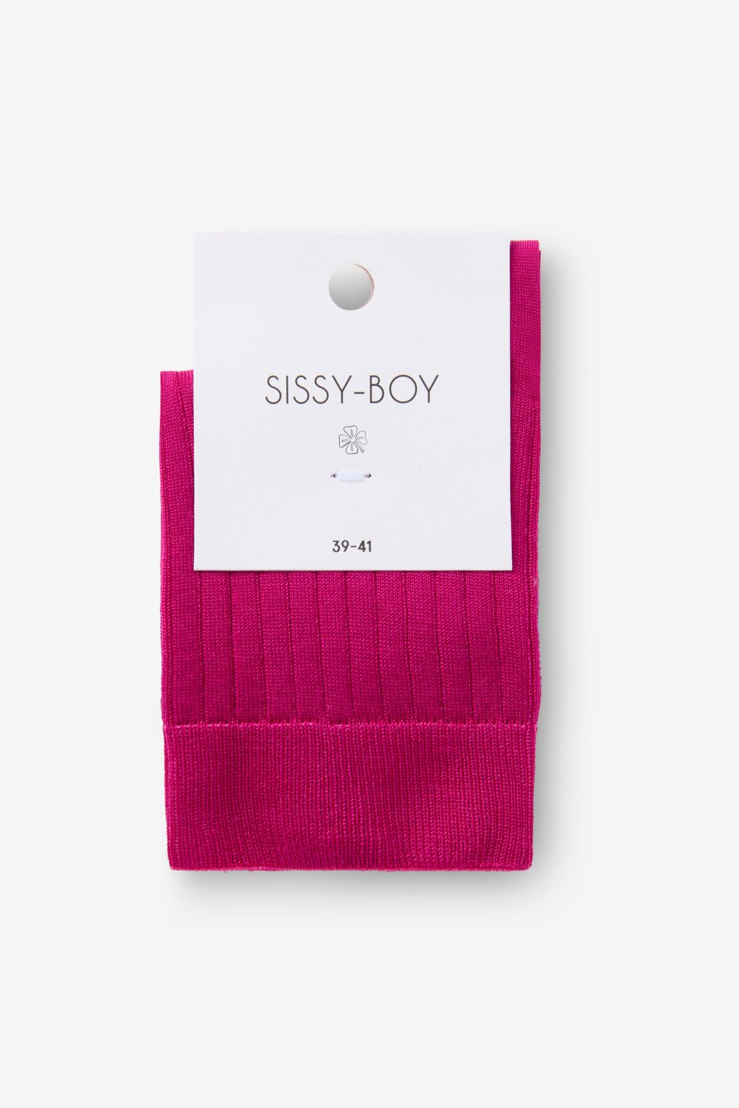 Ripp-Socken - rosa