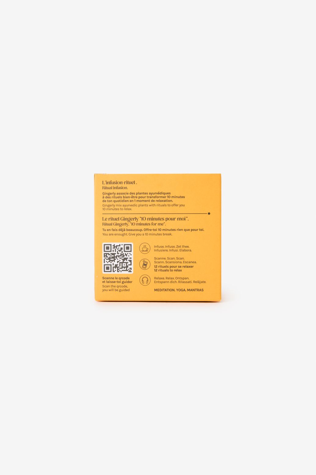 Gingerly biologische rozenblaadjes thee