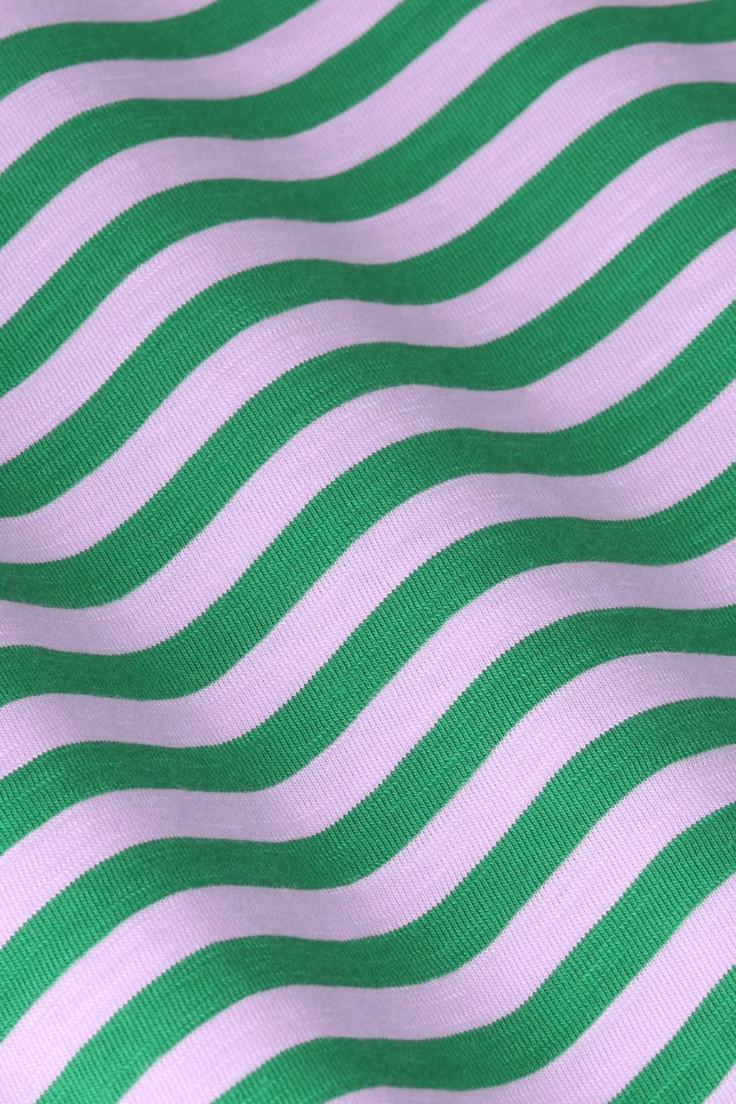Groen gestreept T-shirt