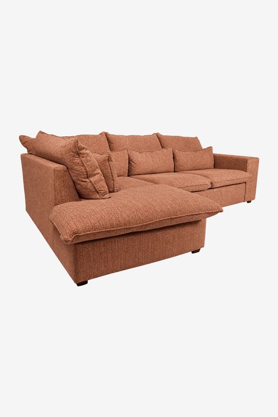Baron bank 2.5-zits lounge links Be Straight Mocha Mousse