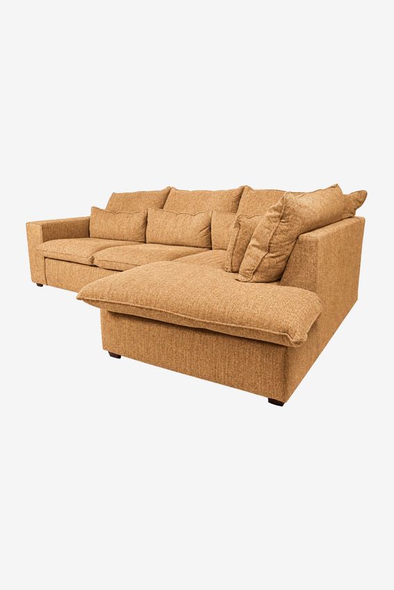 Baron bank 2.5-zits lounge rechts Be Straight Mustard