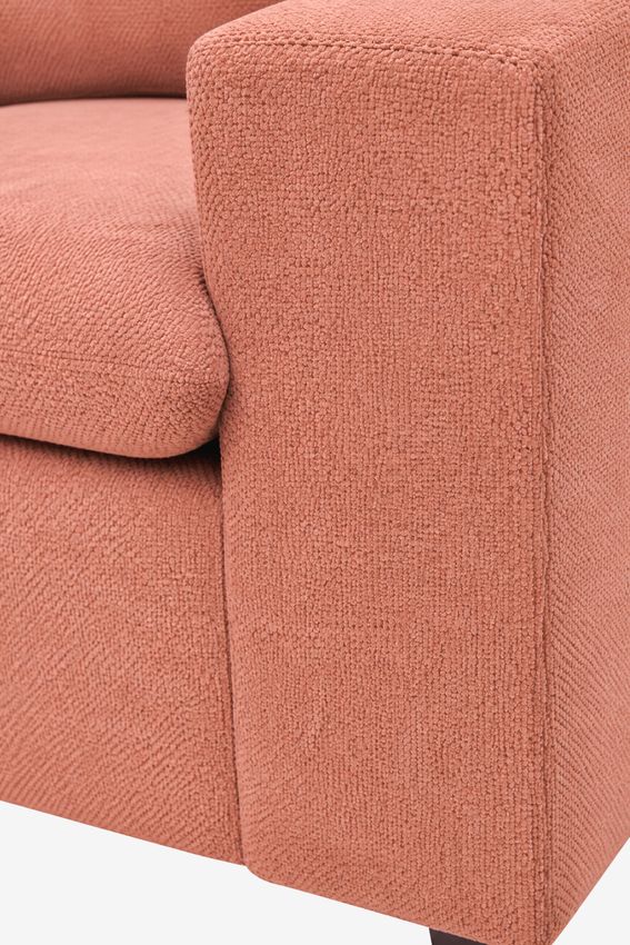 Baron bank 3.5-zits lounge rechts Macan Blush