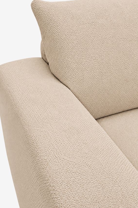 Baron bank 3.5-zits lounge links Macan Ecru
