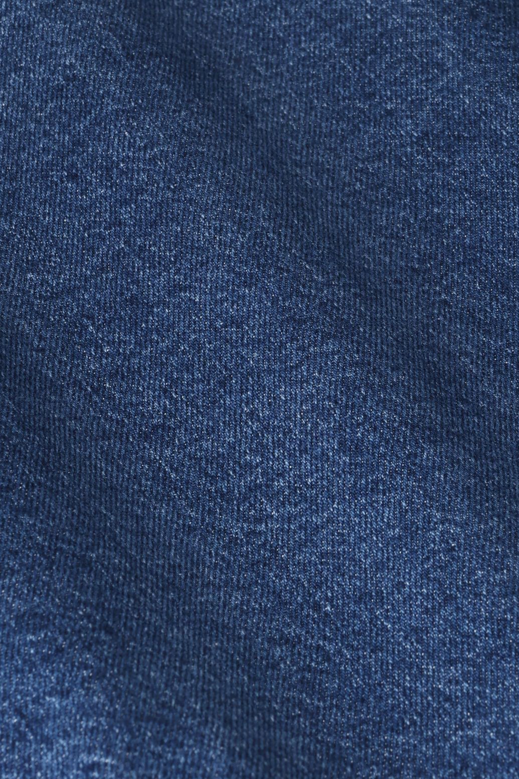 Veste en jean avec poches plaquées - bleu