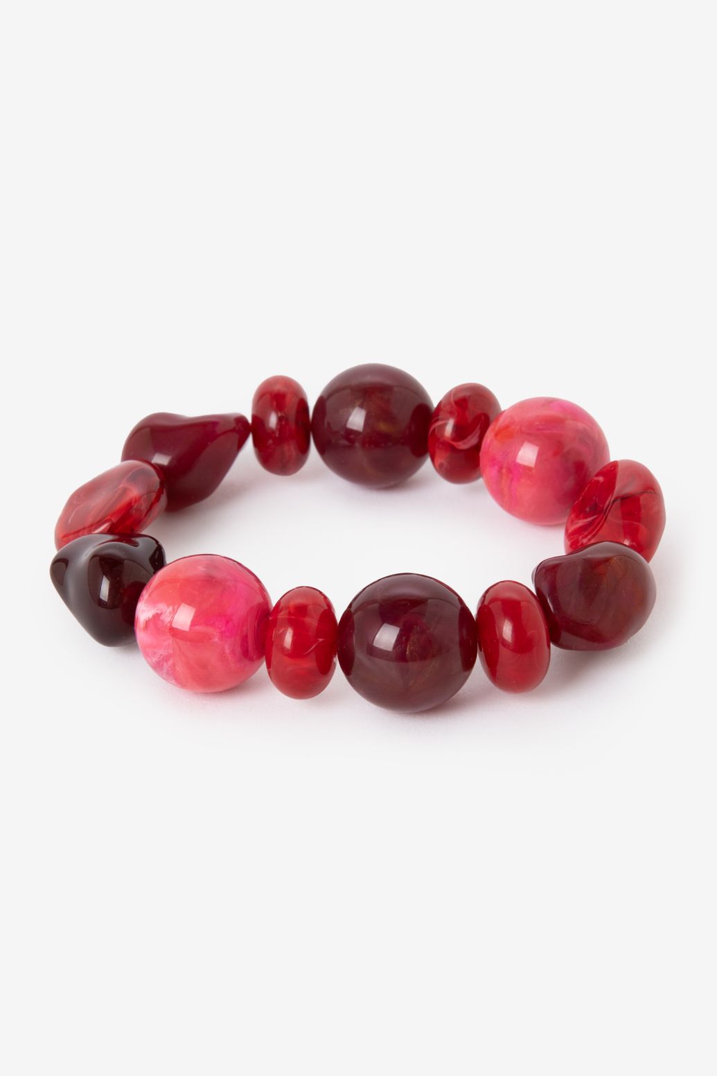 Resin-Perlenarmband - mehrfarbig