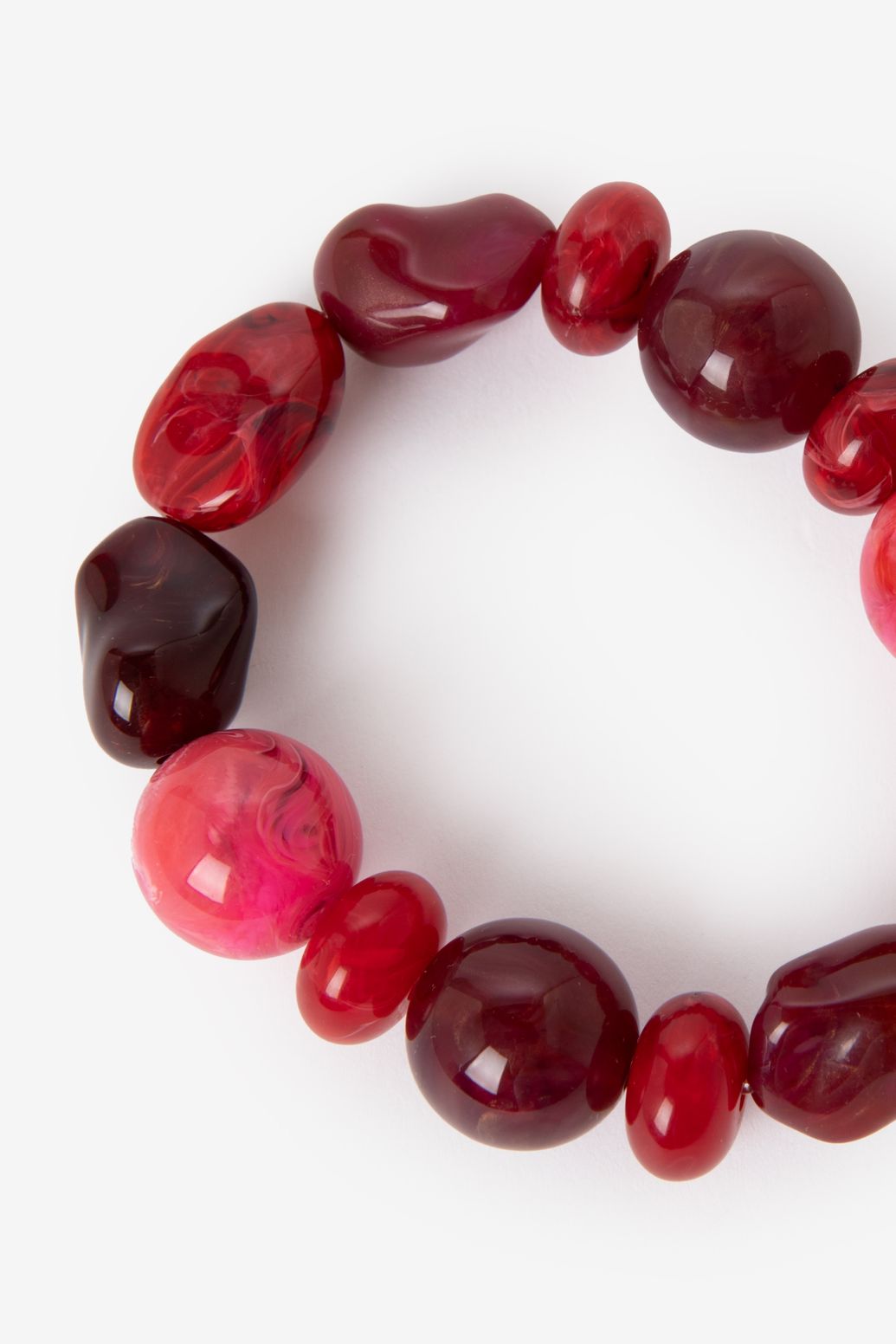 Resin-Perlenarmband - mehrfarbig