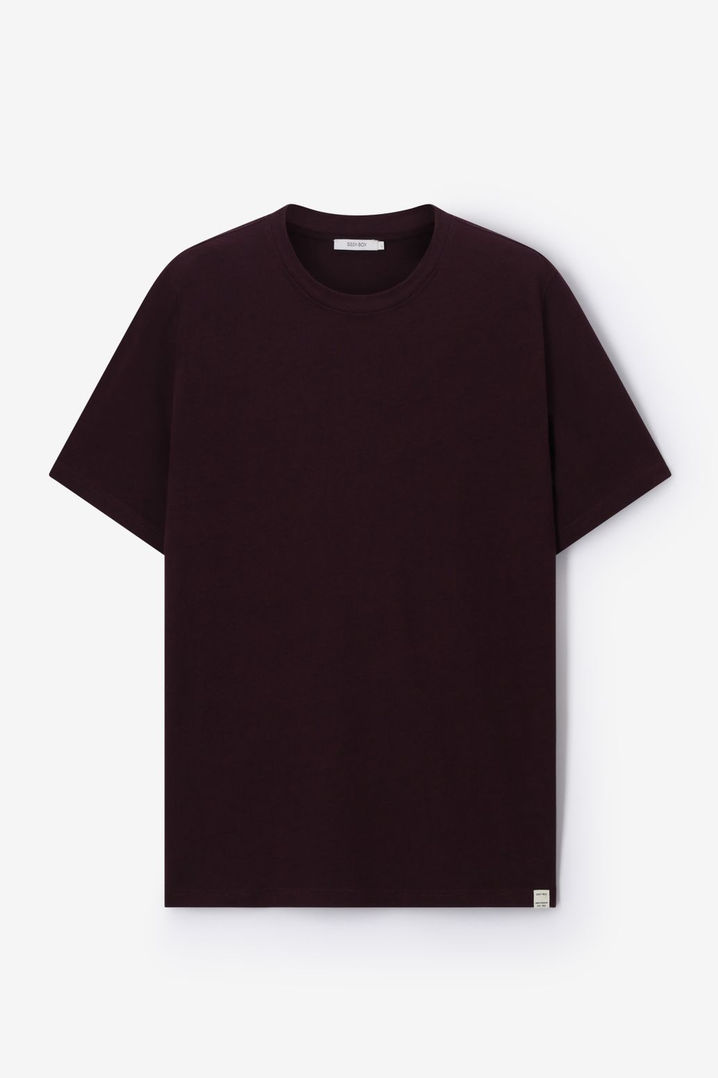 Donkerrood T-shirt