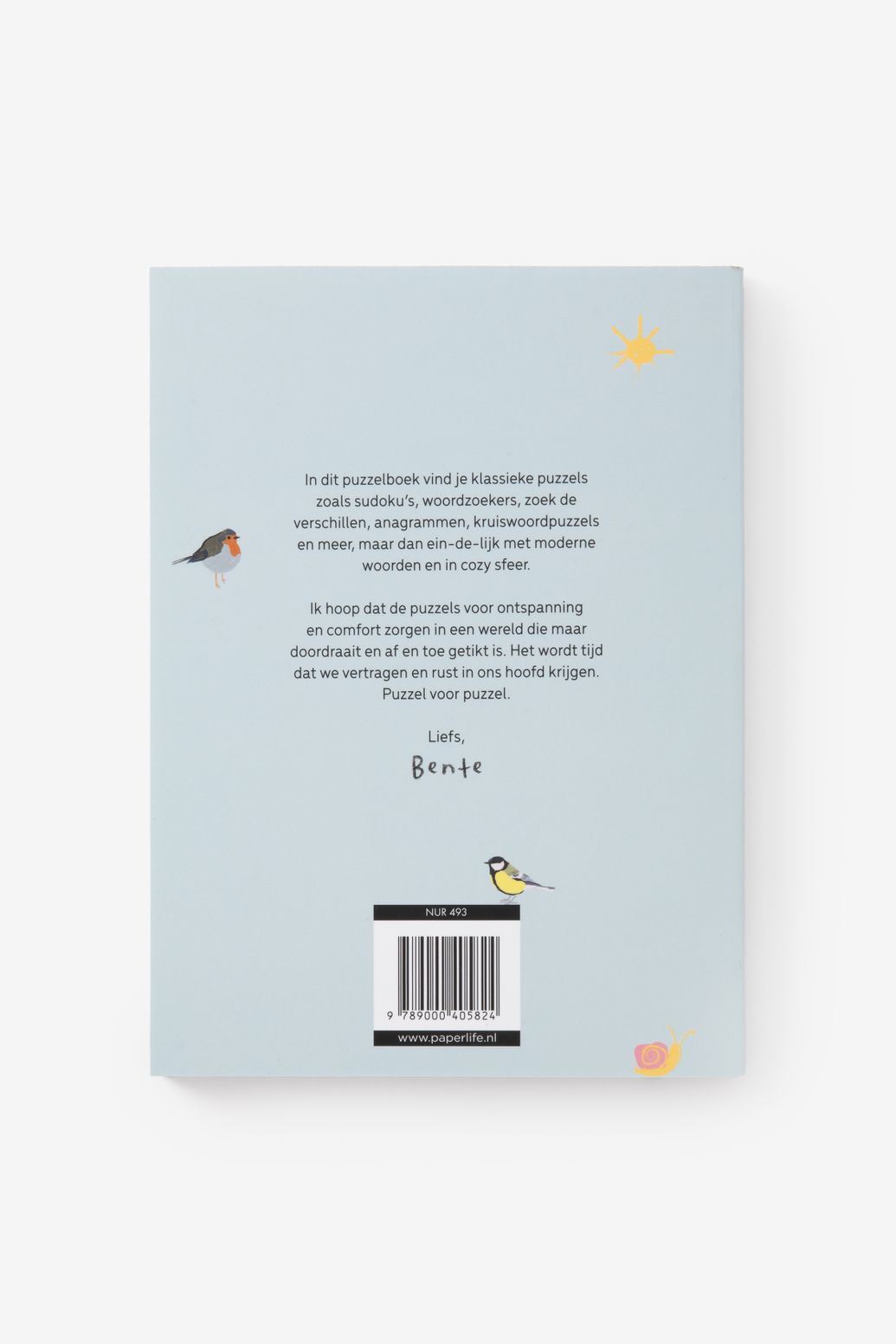 Puzzelboek voor ontspannen zomerdagen