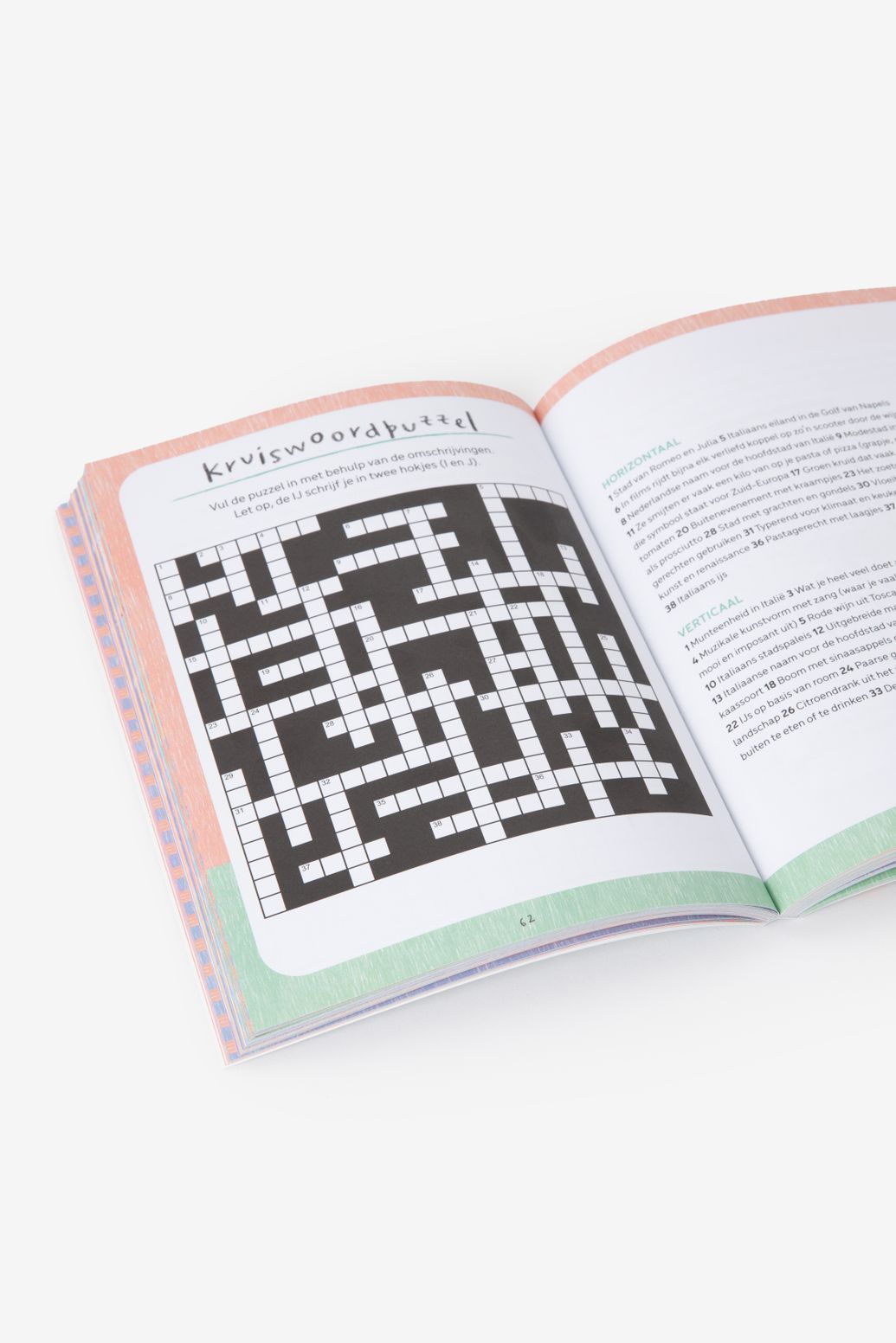 Puzzelboek voor ontspannen zomerdagen