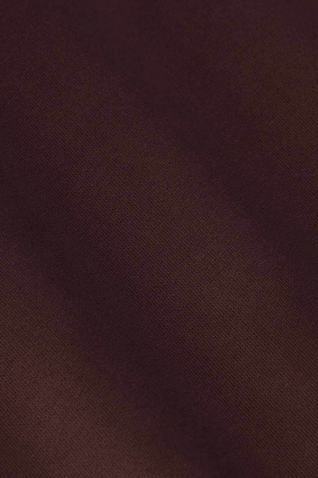 Pull avec col et fermeture éclair - marron foncé