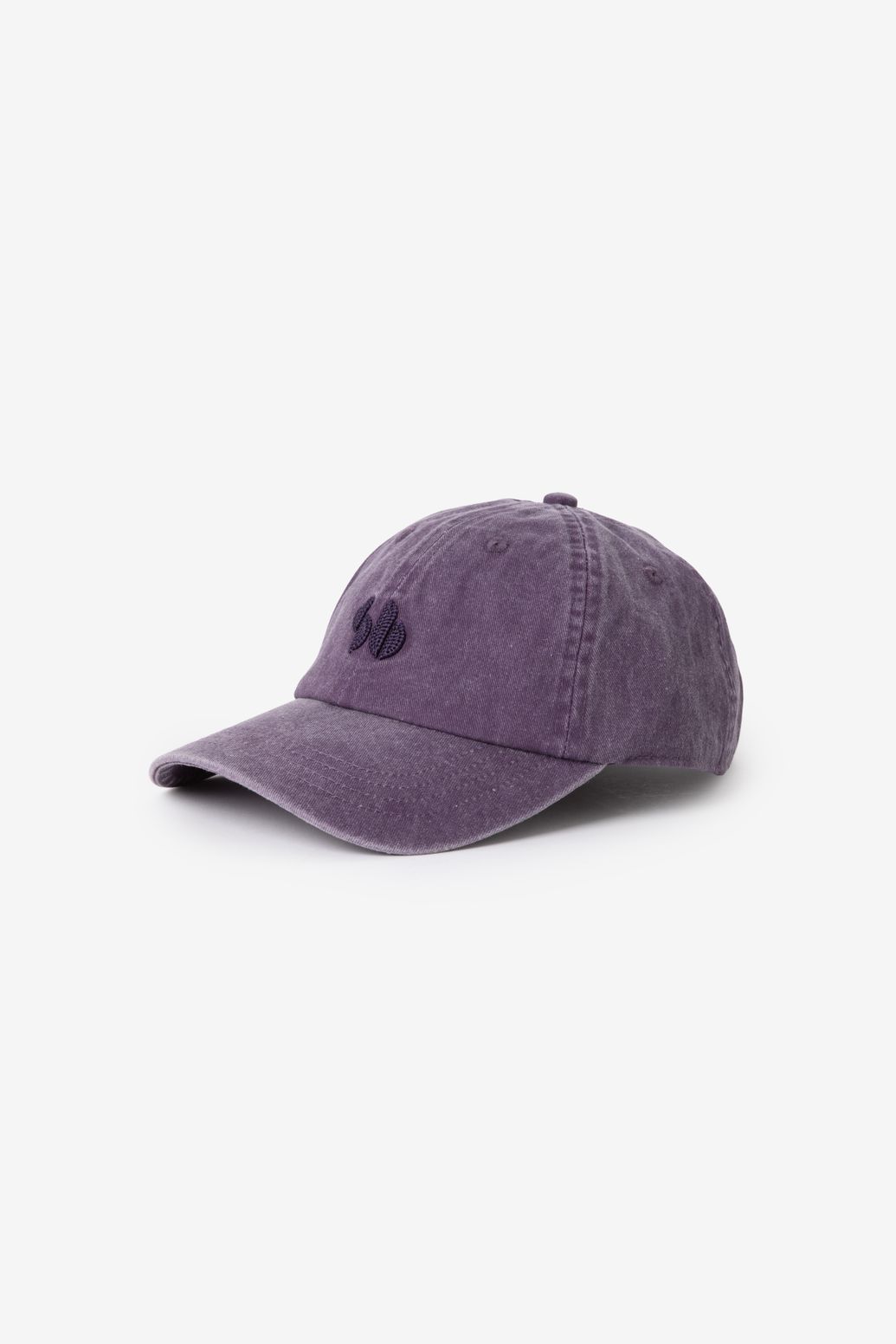 Casquette en tissu sergé - violet