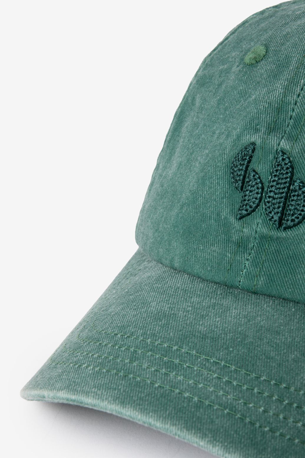 Groene twill pet