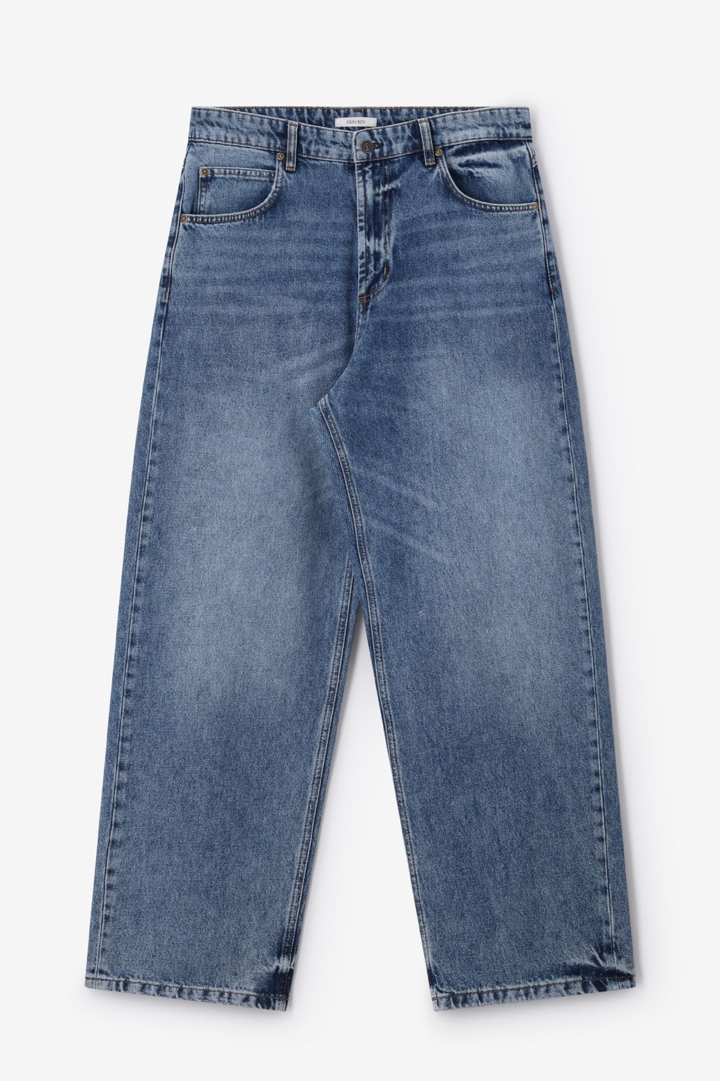 Barrel Jeans - blau