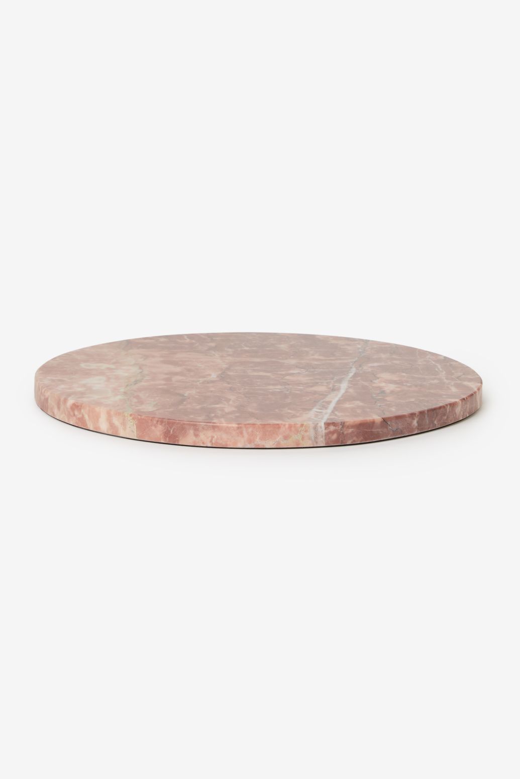 Roze marmeren dienblad